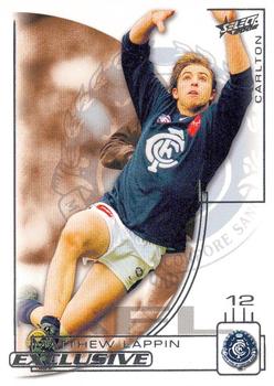 2002 Select AFL Exclusive #69 Matthew Lappin Front